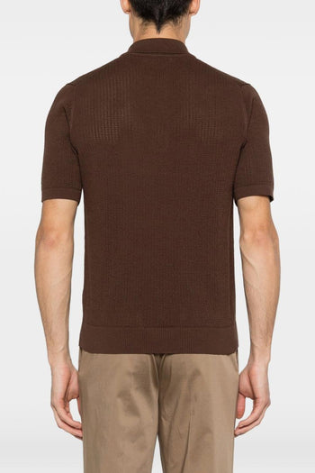 Polo Marrone Uomo - 3