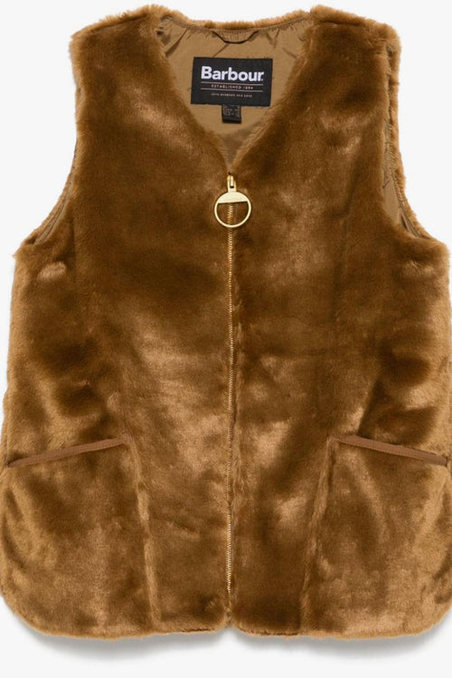 Gilet Marrone Donna Barn