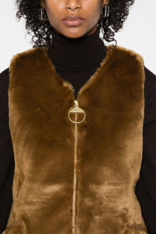 Gilet Marrone Donna Barn - 2