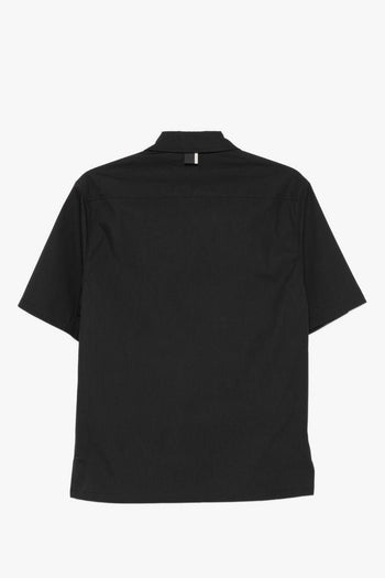 Camicia Zip Uomo Nero - 2