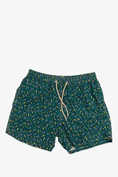 Saint Barth Boxer Lighting Tennis Uomo Verde
