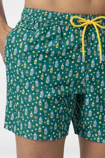 Saint Barth Boxer Lighting Micro Acqua Tonica Uomo Verde - 2