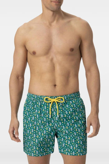 Saint Barth Boxer Lighting Micro Acqua Tonica Uomo Verde - 3