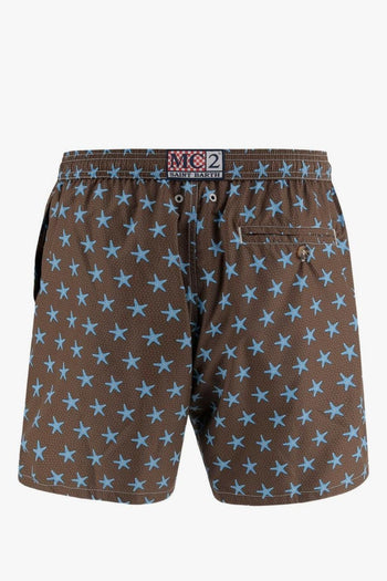 Saint Barth Boxer Lighting Micro Stelle Uomo Marrone - 2