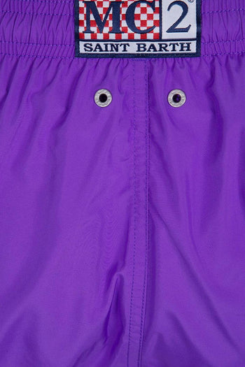 Saint Barth Boxer Lighting Pantone Uomo Viola - 3