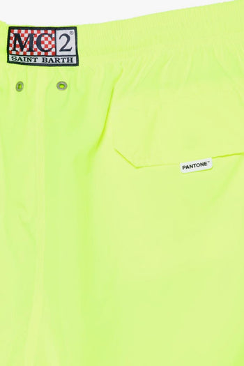 Saint Barth Boxer Giallo Uomo - 2