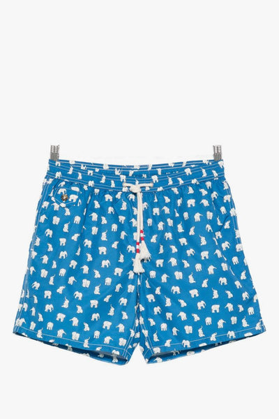 Saint Barth Boxer Lighting Elefanti Uomo Azzurro