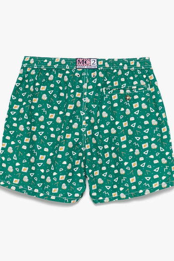 Saint Barth Lighting Uomo Boxer Verde - 2