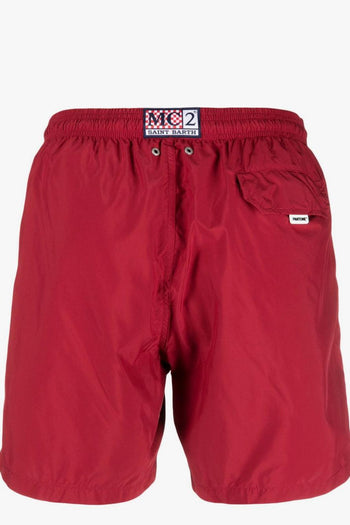 Saint Barth Uomo Boxer Bordeaux Lighting Pantone - 2