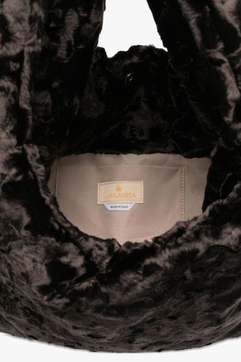 Borsa Marrone Donna Tote Grande Astrakan - 2