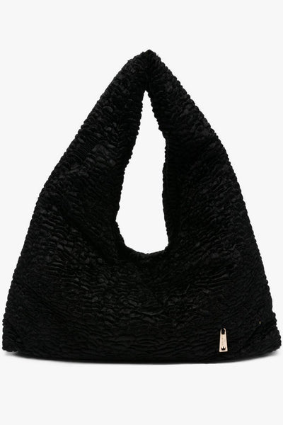 Borsa Nero Donna Tote Media Astrakan