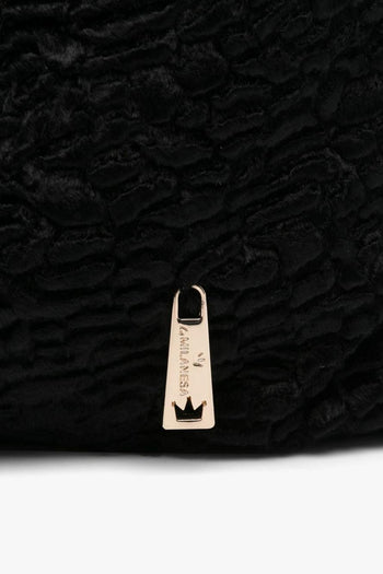 Borsa Nero Donna Tote Media Astrakan - 3