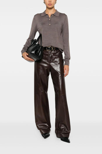 Maglia Marrone Donna - 2