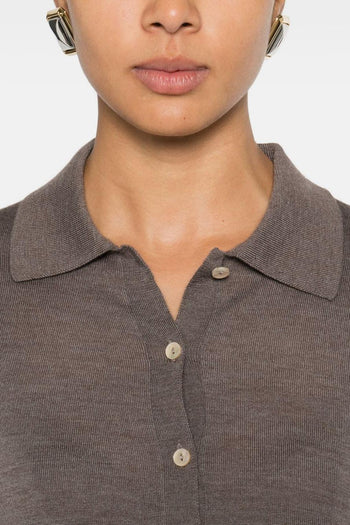 Maglia Marrone Donna - 3