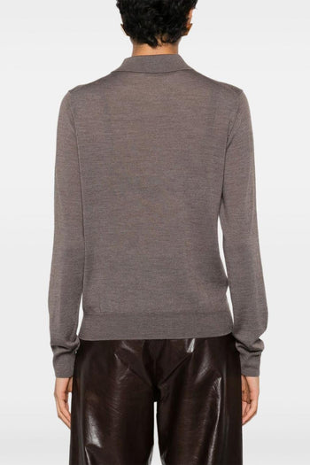 Maglia Marrone Donna - 4