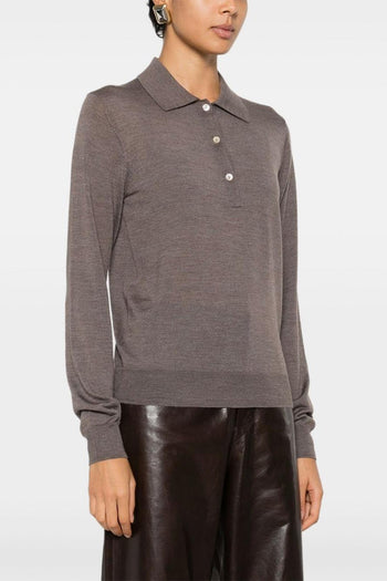 Maglia Marrone Donna - 5