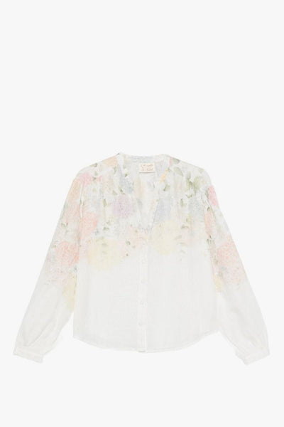 Saint Barth Camicia Liona Donna Bianco