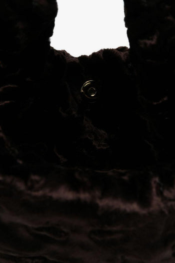 Borsa Marrone Donna Tote Piccola Bouclé - 2