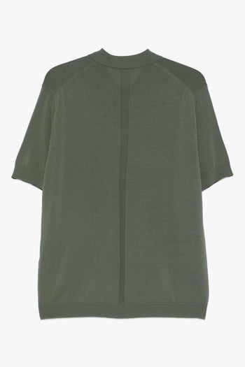 Polo Quattro Bottoni Uomo Verde - 2