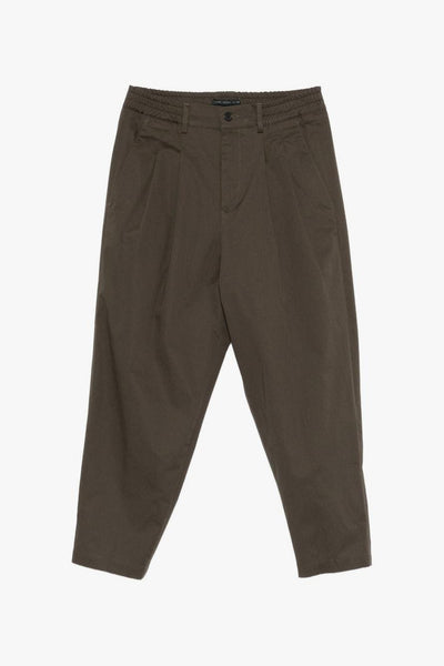 Pantalone Vita Elasticizzata Uomo Verde