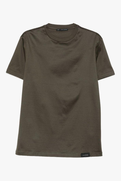 T-shirt Scollo Tondo Uomo Verde