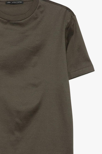 T-shirt Scollo Tondo Uomo Verde - 2