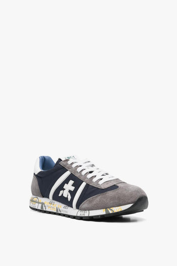 Scarpa Lucy Uomo Grigio-Blu - 3