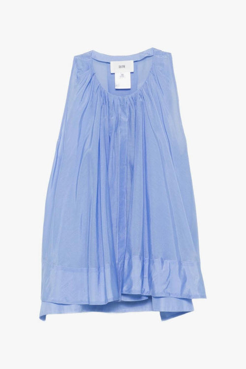Top Rouches Donna Celeste