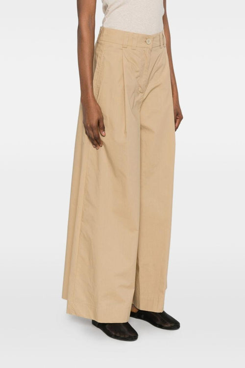 Pantalone Palazzo Donna Beige