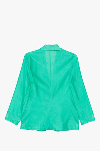 Giacca Monopetto Donna Verde - 2