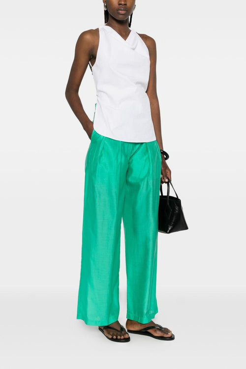 Pantalone Palazzo Donna Verde