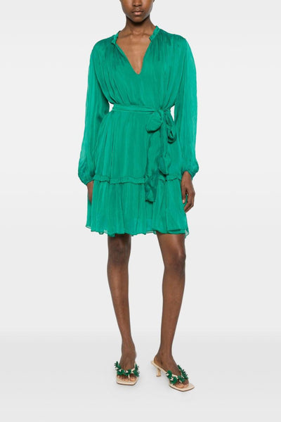 Abito con Cintura Donna Verde