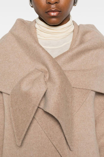 Cappotto Marrone Donna Doppiopetto - 5