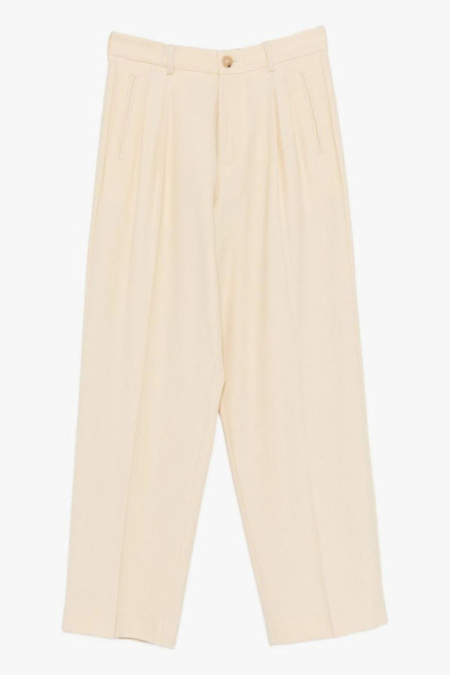 Pantalone Giallo Donna Piega