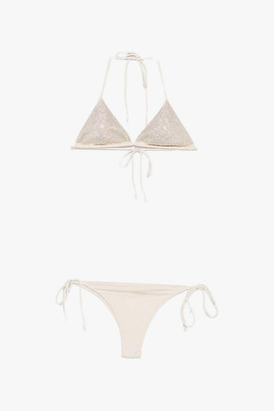 Saint Barth Bikini Maleah Donna Crema