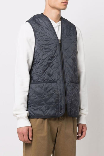 Gilet Blu Uomo Trapuntato - 2