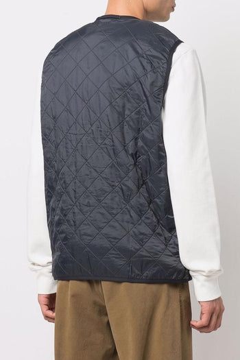 Gilet Blu Uomo Trapuntato - 4