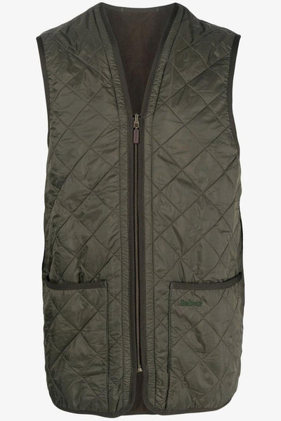 Gilet Verde Uomo Trapuntato