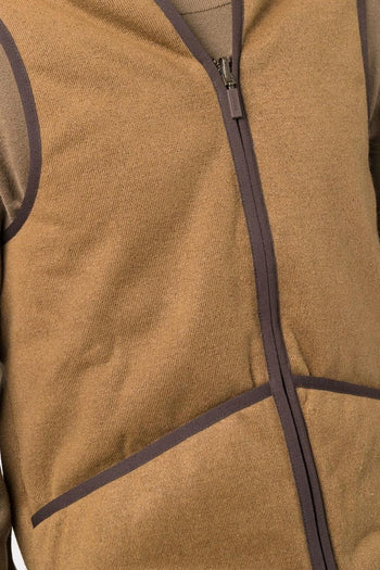 Gilet Marrone Uomo Warm Pile - 4