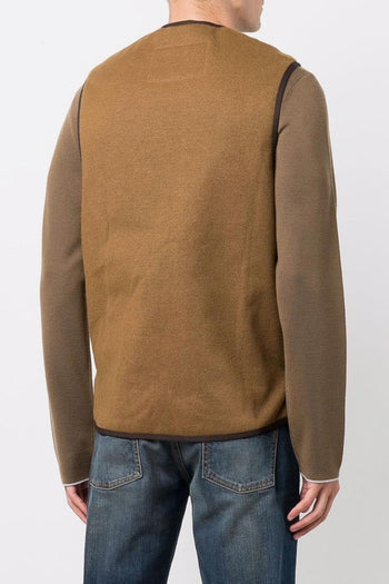 Gilet Marrone Uomo Warm Pile - 3