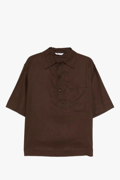Camicia Montursi Uomo Marrone
