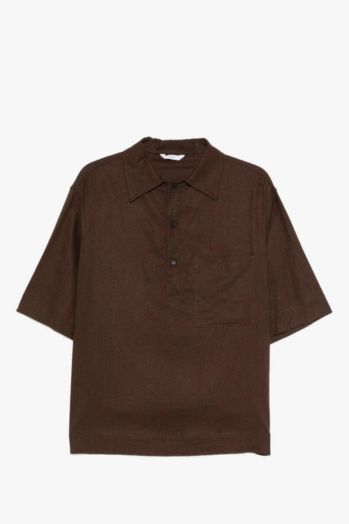 Camicia Montursi Uomo Marrone