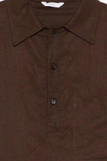 Camicia Montursi Uomo Marrone - 2