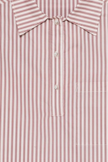 Camicia Montursi Uomo Beige-Rosso - 3