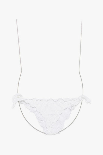 Saint Barth Slip Moon Sangallo Donna Bianco