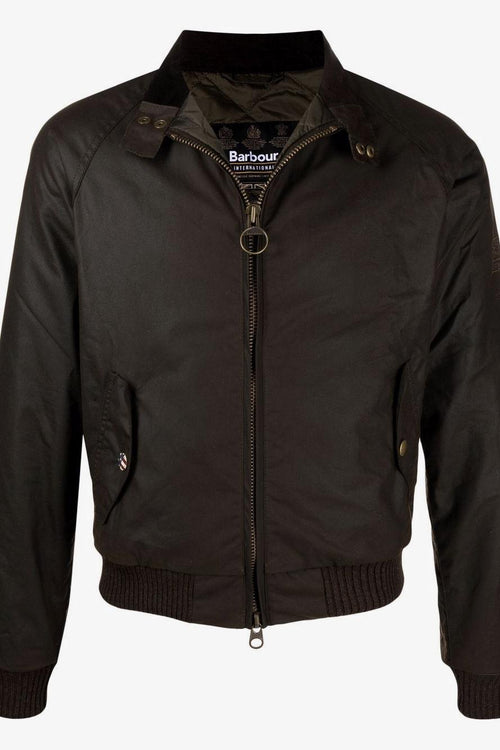 Giubbotto Verde Uomo Merchant Wax