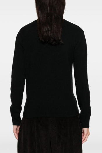 Saint Barth Maglia Nero Donna Adoro - 5
