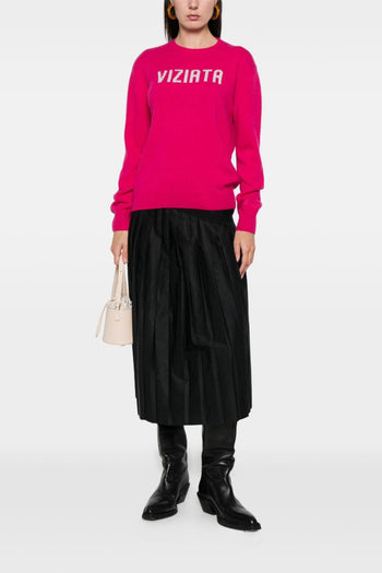 Saint Barth Maglia Rosa Donna Viziata - 2