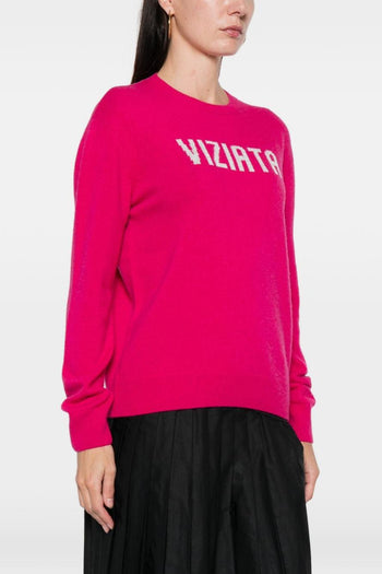 Saint Barth Maglia Rosa Donna Viziata - 4