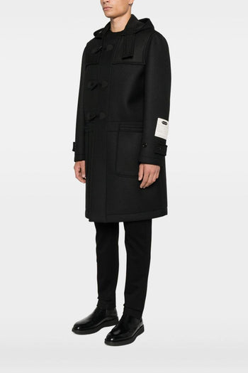 New York Cappotto Nero Uomo - 3